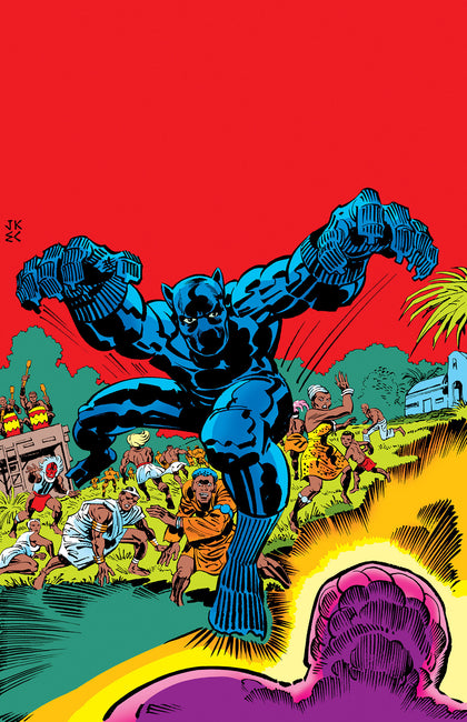 Black Panther: Revenge Of The Black Panther Omnibus Jack Kirby Cover  (PRE-ORDER: 02/03/2026)