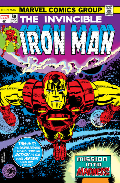 The Invincible Iron Man Omnibus Vol. 4 Jack Kirby Cover  (PRE-ORDER: 05/26/2026)
