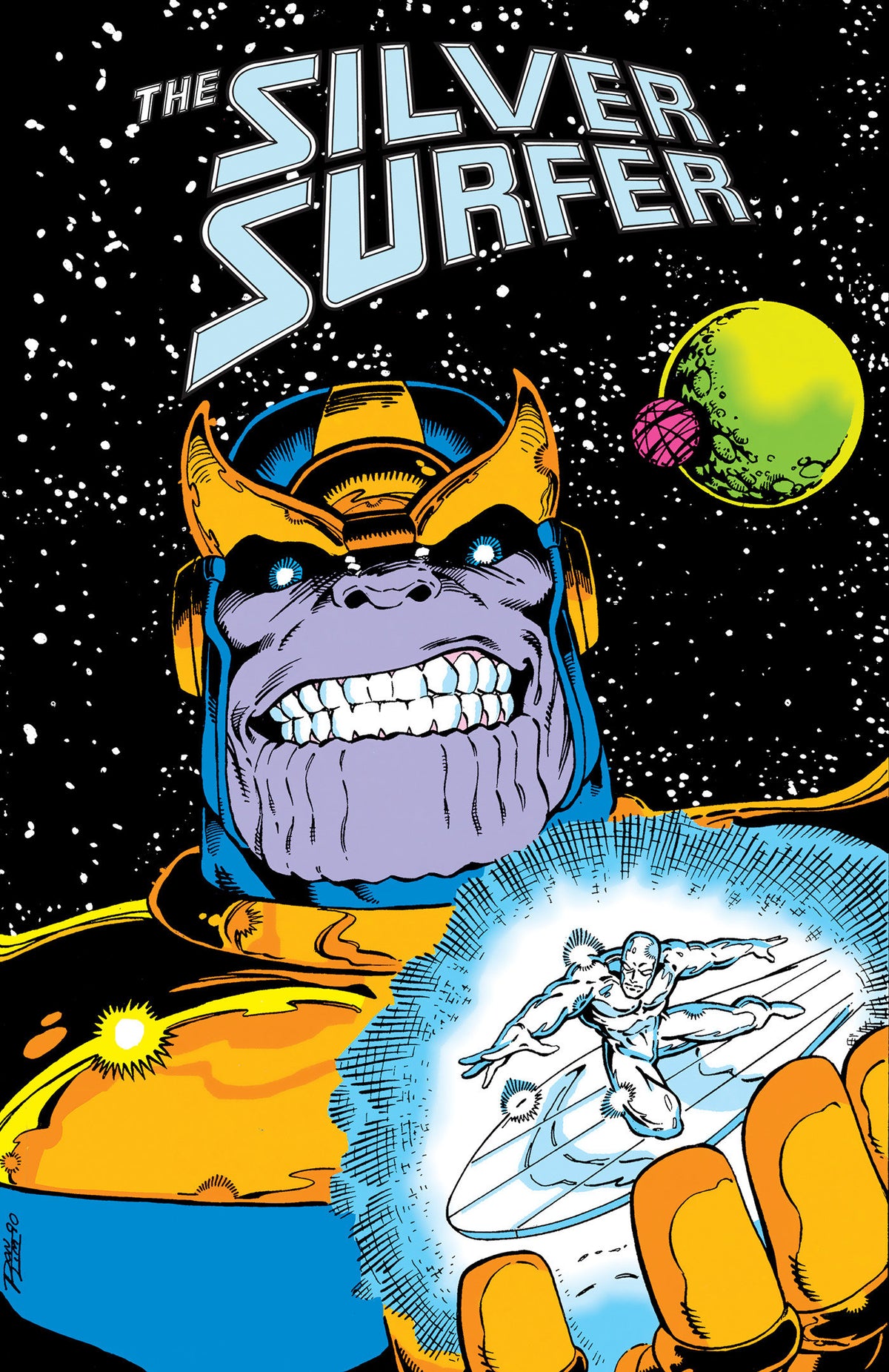 Silver Surfer: The Infinity Gauntlet Omnibus Ron Lim Marvel Age Cover