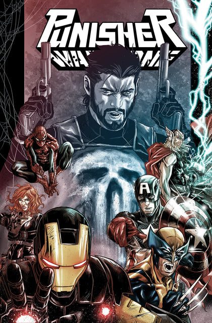 Punisher: Enter The War Zone Omnibus Marco Checchetto Cover (PRE-ORDER: 04/06/2027)