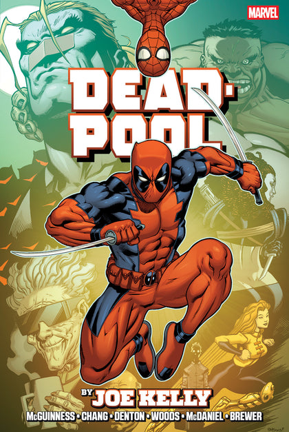 Deadpool By Joe Kelly Omnibus Ed Mcguinness Montage Cover  (PRE-ORDER: 03/30/2027)