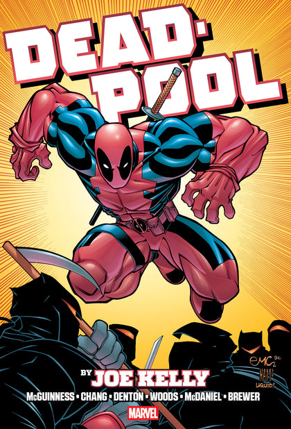 Deadpool By Joe Kelly Omnibus Ed Mcguinness Ninja Cover  (PRE-ORDER: 03/30/2027)