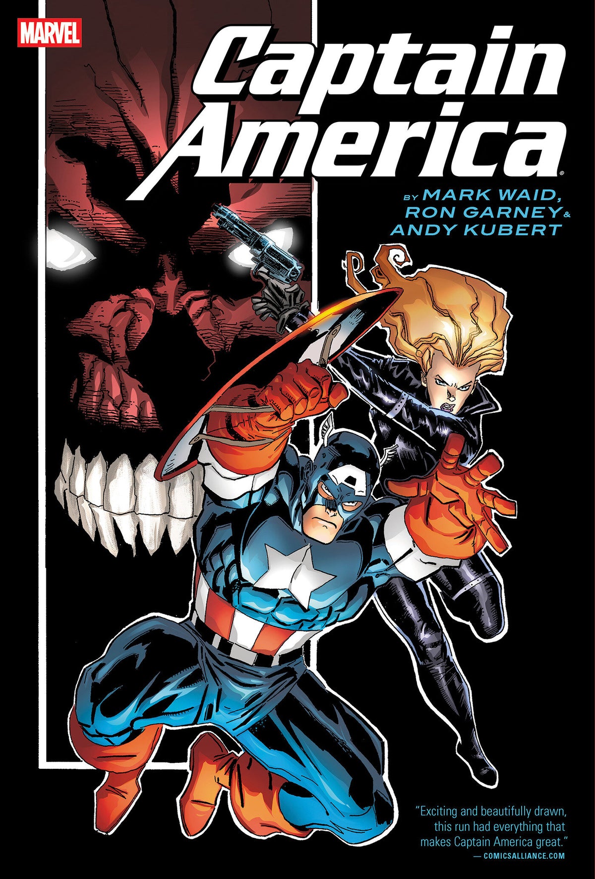Captain America By Waid, Garney & Kubert Omnibus Ron Garney Cover