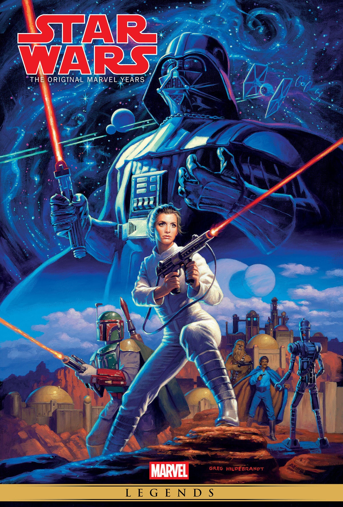 Star Wars: The Original Marvel Years Omnibus Vol. 2 Greg Hildebrandt Cover  (PRE-ORDER: 05/11/2027)