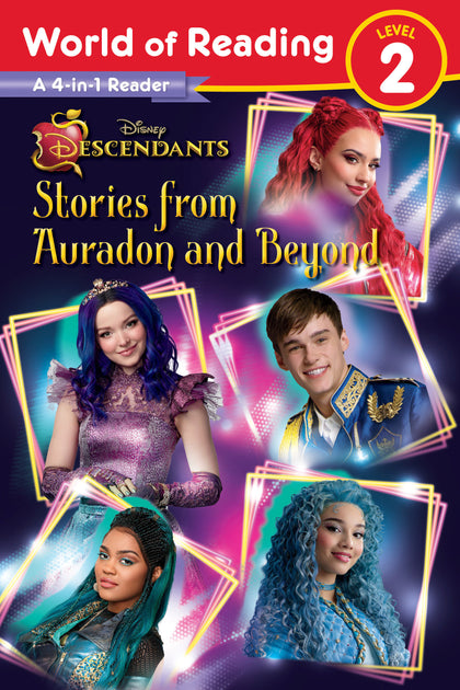 World Of Reading: Descendants 4-in-1 Reader: Stories From Auradon And Beyond (PRE-ORDER: 10/29/2024)