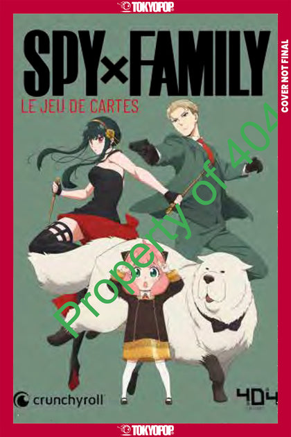 SPY x FAMILY S1 Card Game (PRE-ORDER: 10/21/2025)