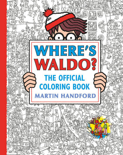 Where's Waldo? The Official Coloring Book (PRE-ORDER: 11/11/2025)