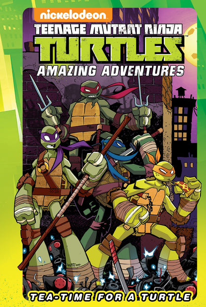 Teenage Mutant Ninja Turtles - Amazing Adventures: Tea-Time For A Turtle (2017)  (Hardcover) (NEW)