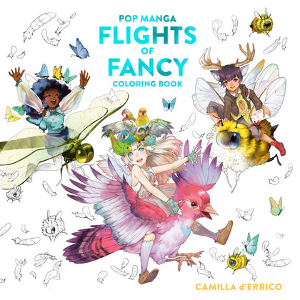 Pop Manga Flights Of Fancy Coloring Book (PRE-ORDER: 10/01/2024)