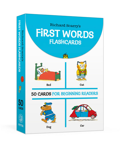 Richard Scarry's First Words Flashcards (PRE-ORDER: 02/03/2026)