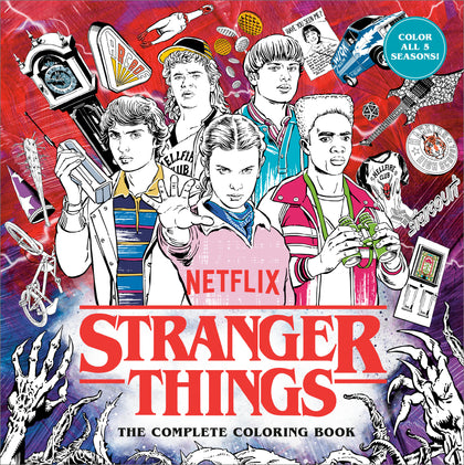 Stranger Things: The Complete Coloring Book (Color All Five Seasons!) (PRE-ORDER: 09/30/2025)