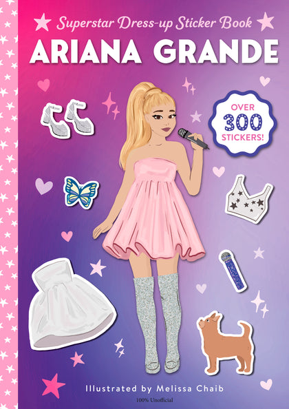 Ariana Grande Superstar Dress-Up Sticker Book (PRE-ORDER: 09/30/2025)