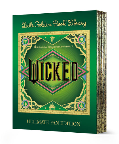 Wicked Little Golden Book Boxed Set: Ultimate Fan Edition (Universal Pictures Wicked) (PRE-ORDER: 11/04/2025)