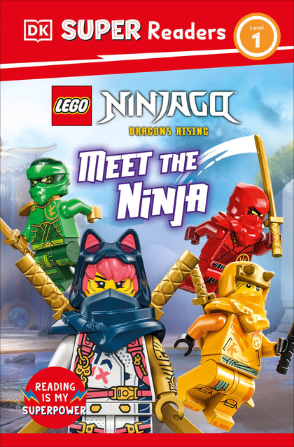 DK Super Readers Level 1 LEGO Ninjago (PRE-ORDER: 01/13/2026)