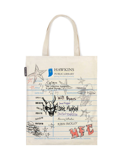 Stranger Things: Hawkins Public Library Tote Bag (PRE-ORDER: 09/02/2025)