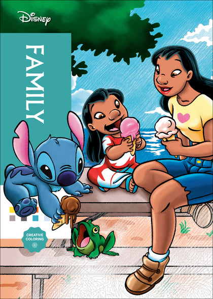 Disney Mystery Coloring: Family (PRE-ORDER: 01/13/2026)