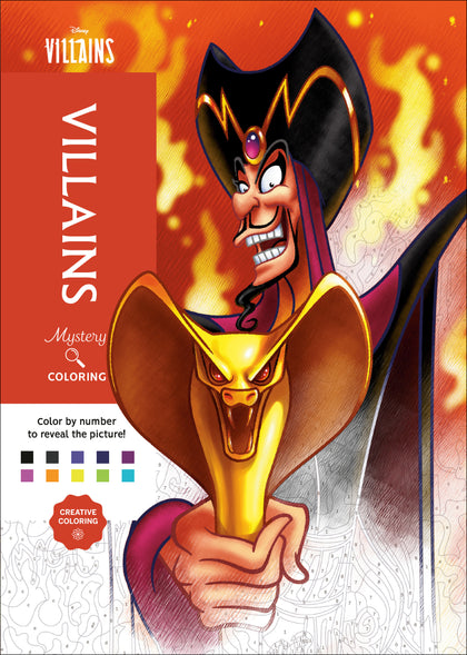 Disney Mystery Coloring: Disney Villains (PRE-ORDER: 01/13/2026)