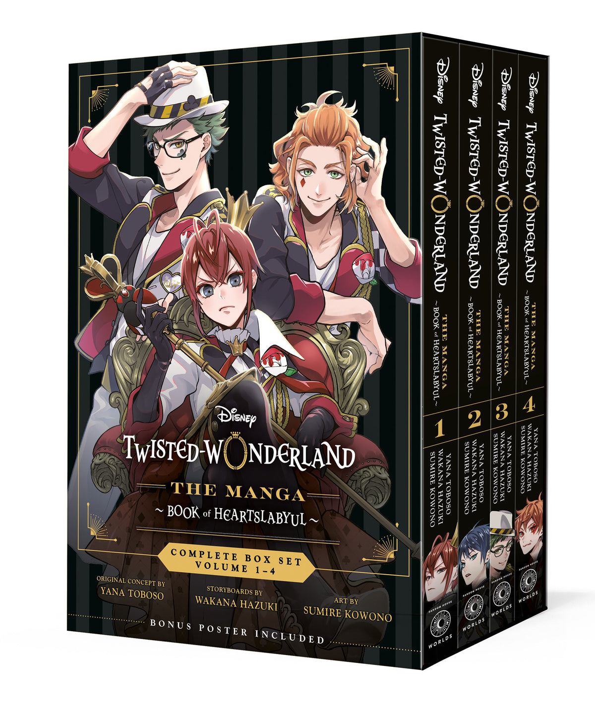 Twisted-Wonderland: Book of Heartslabyul (The Manga), Boxed Set (PRE-ORDER: 11/10/2026)