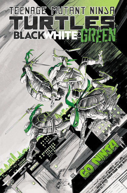 Teenage Mutant Ninja Turtles: Black, White, And Green (PRE-ORDER: 11/12/2024)