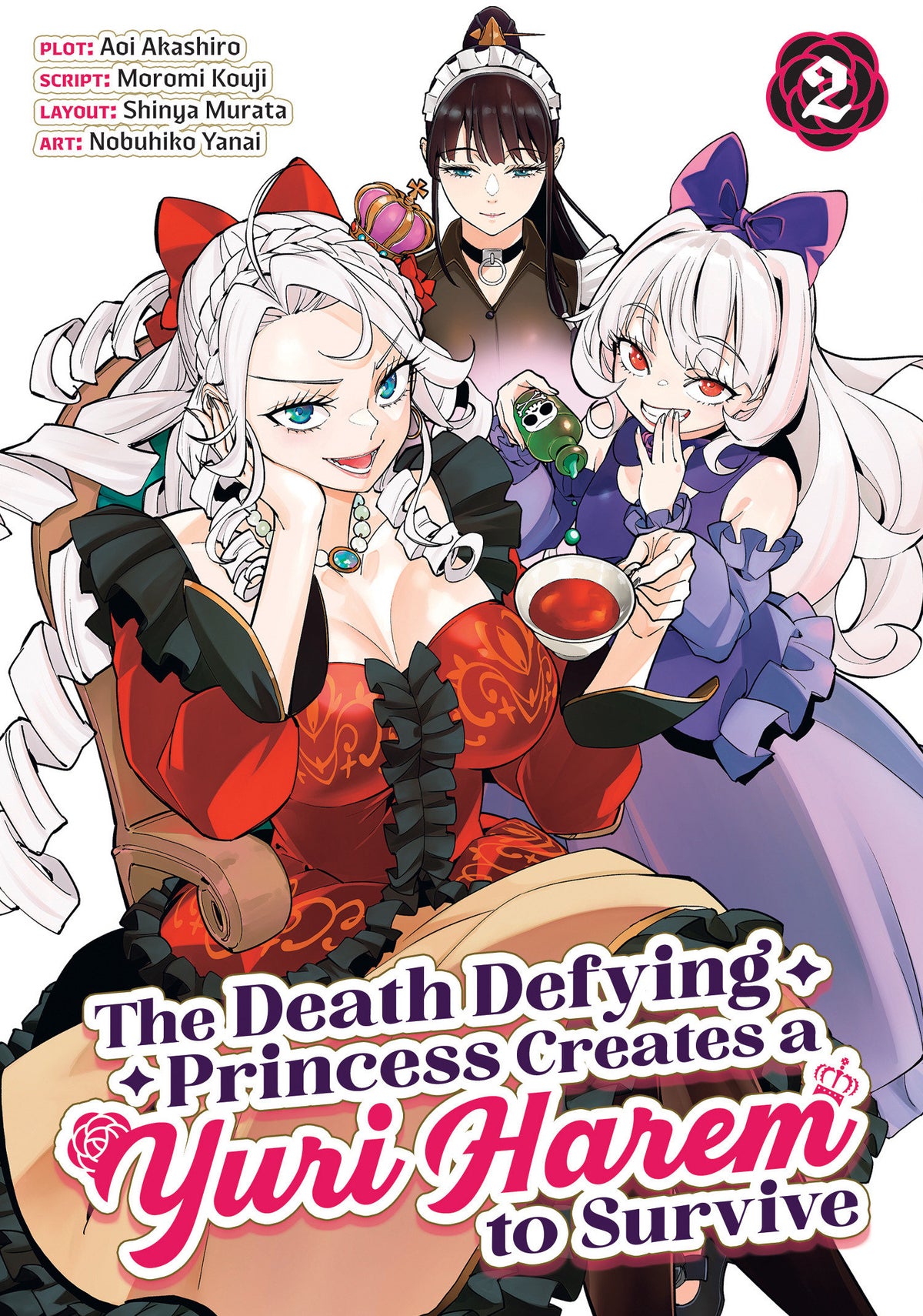 The Death Defying Princess Creates a Yuri Harem to Survive Vol. 2 (PRE-ORDER: 12/01/2026)
