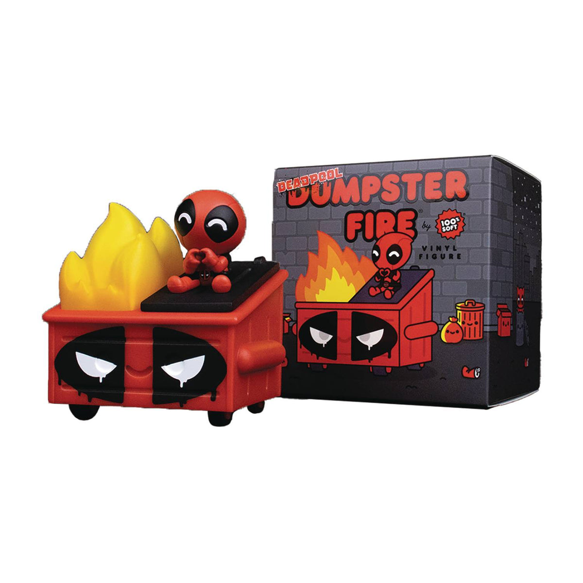 DEADPOOL DUMPSTER FIRE Figure