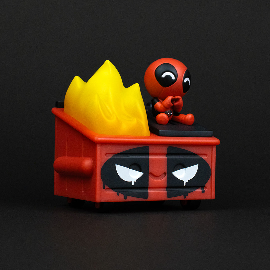 DEADPOOL DUMPSTER FIRE Figure