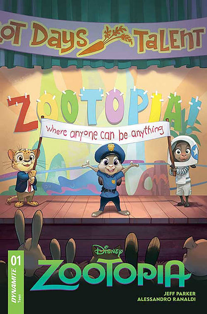 ZOOTOPIA #1 CVR U 1:5 STORYBOOK TRADE DRESS FOIL