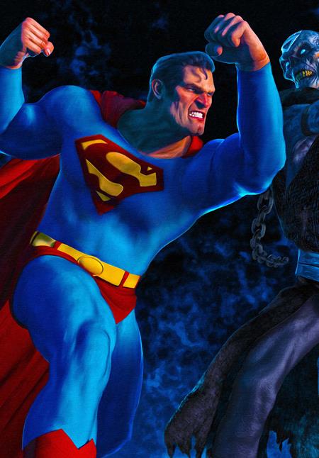 SUPERMAN #46 CVR D MARK SPEARS LEFT CONNECTING CARD STOCK VAR