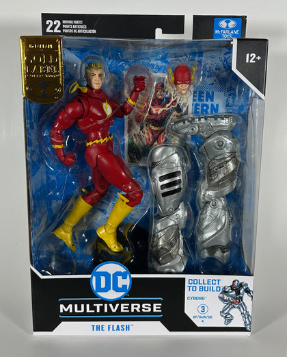 DC Comics Gold Label The Flash 7" Build-A-Figure Action Figure