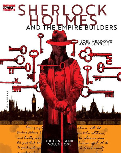 Sherlock Holmes and the Empire Builders (The Gene Genie Vol 1) (CHIARELLO Cover)