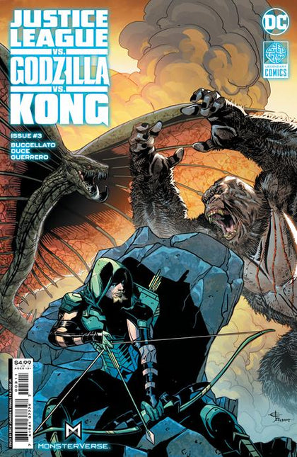 Justice League Vs Godzilla Vs Kong #3 (Of 7) (Cover A Drew Johnson)