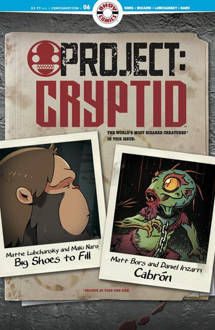 Project: Cryptid #6 (of 6) (CVR A)