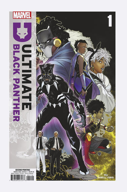 ULTIMATE BLACK PANTHER #1 (Second Printing)