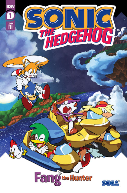 Sonic the Hedgehog: Fang the Hunter #1 (Cover C - 1:10 Fonseca)